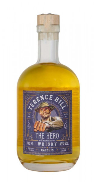 St. Kilian Terence Hill The Hero Rauchig Single Malt Whisky - 0,7L 49% vol