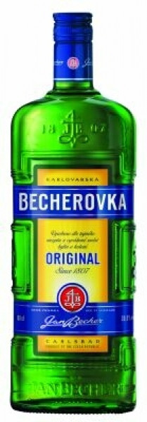 Becherovka Karlovarska Original Kräuterlikör - 1 Liter 38% vol