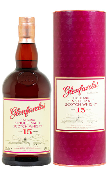 Glenfarclas 15 Jahre Single Malt Scotch Whisky - 0,7L 46% vol