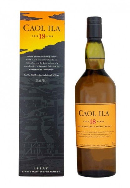 Caol Ila 18 Jahre Islay Single Malt Scotch Whisky - 0,7L 43% vol