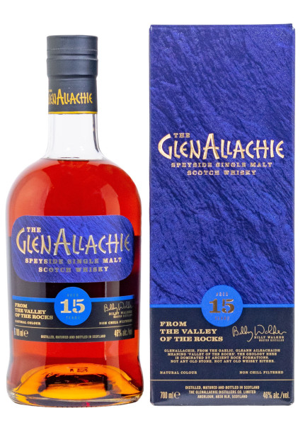 Glenallachie 15 Jahre Single Malt Scotch Whisky - 0,7L 46% vol