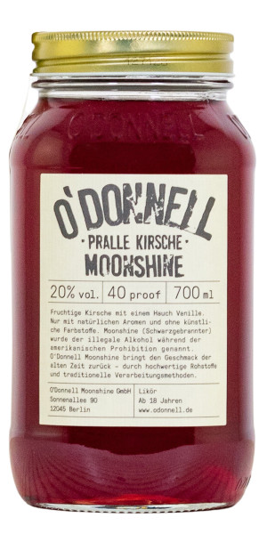 ODonnell Pralle Kirsche - 0,7L 20% vol