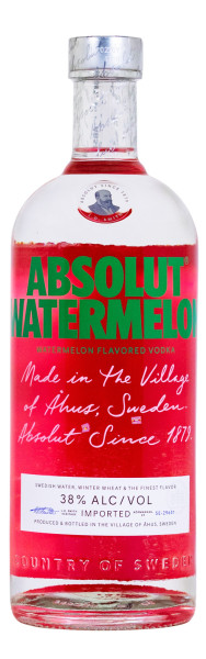 Absolut Watermelon Flavoured Vodka - 1 Liter 38% vol