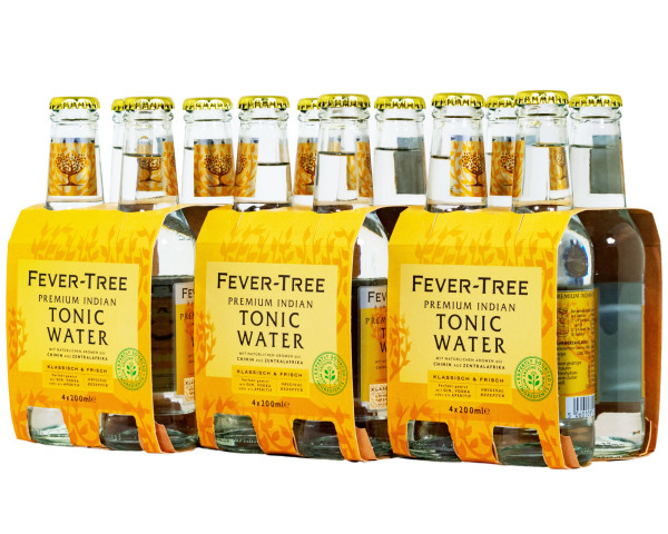 Paket [12 x 0,2L] Fever Tree Indian Tonic - 2,4L