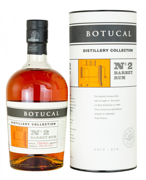 Botucal Distillery Collection No.2 Batch Single Barbet Column Rum - 0,7L 47% vol