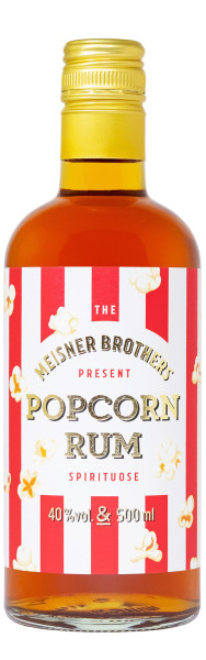 Meisner Brothers Popcorn Rum-Spirituose - 0,5L 40% vol