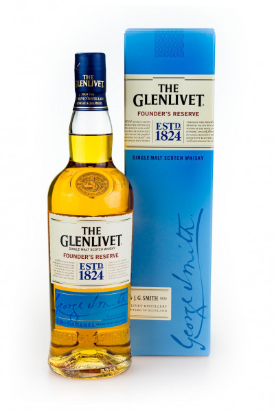 The Glenlivet Founders Reserve Single Malt Scotch Whisky - 0,7L 40% vol