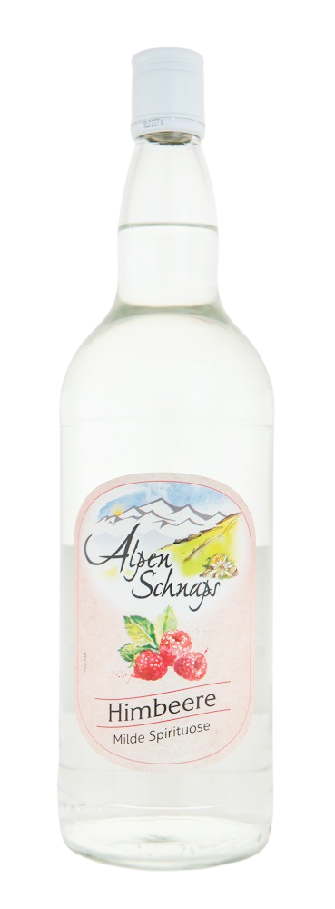 Alpenschnaps Himbeere Milde (1L) günstig kaufen | Weitere Spirituosen