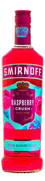 Smirnoff Raspberry Crush Flavoured Vodka - 0,7L 25% vol