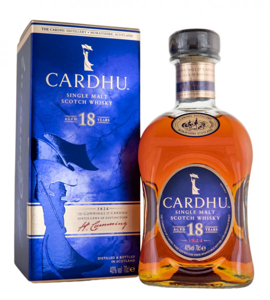 Cardhu 18 Jahre Single Malt Scotch Whisky - 0,7L 40% vol