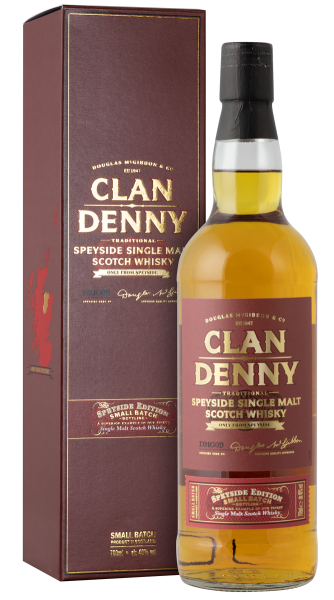Clan Denny Speyside Single Malt Whisky - 0,7L 40% vol