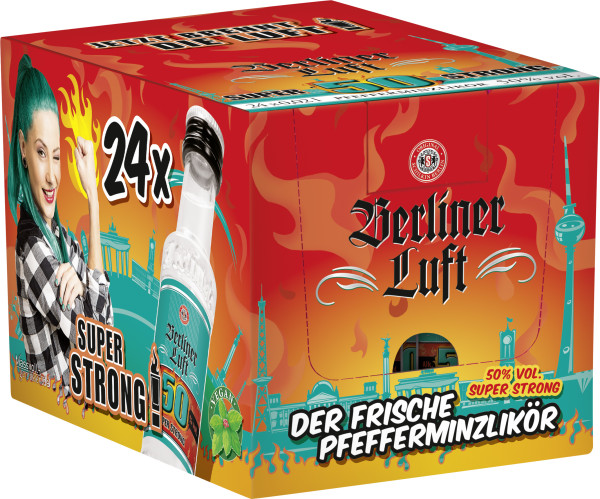 Paket [24 x 0,02L] Berliner Luft Super Strong Kurzer - 0,48L 50% vol