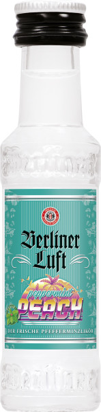 Berliner Luft Peppermint Peach - 0,02L 18% vol