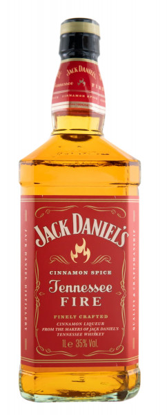 Jack Daniels Fire Zimtlikör - 1 Liter 35% vol