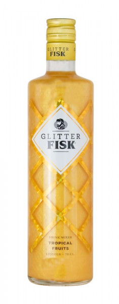 Glitter Fisk Gold Tropical Fruits Likör - 0,7L 15% vol