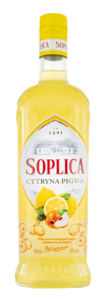 Soplica Cytryna Pigwa Zitrone-Quitte - 0,5L 30% vol