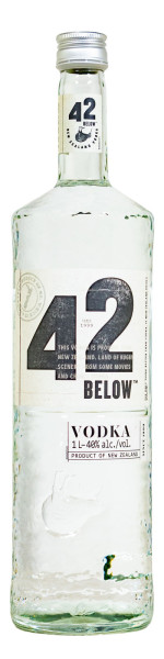 42 Below Vodka Premium - 1 Liter 40% vol