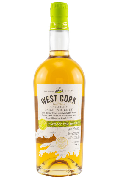 West Cork Calvados Cask Finish Single Malt Irish Whiskey - 0,7L 43% vol