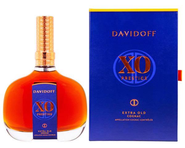 Davidoff XO Cognac im Dekanter mit Geschenkverpackung - 0,7L 40% vol