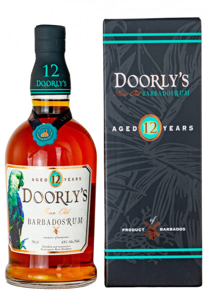 Doorlys 12 Years Old Barbados Rum GEPA - 0,7L 43% vol