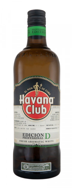 Havana Club EDICIÓN PROFESIONAL D - 0,7L 40% vol