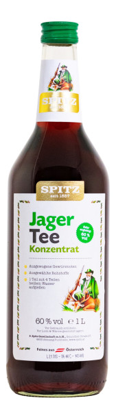 Spitz Jagertee - 1 Liter 60% vol