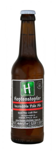 Hopfenstopfer Incredible Pale Ale IPA - 0,33L 6,1% vol