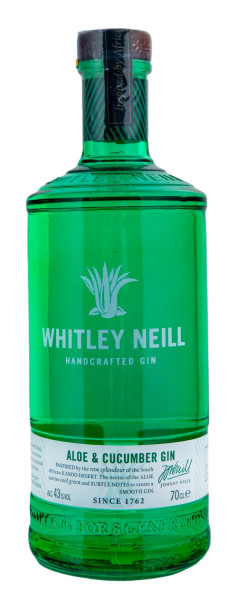 Whitley Neill Aloe & Cucumber Gin - 0,7L 43% vol