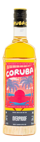 Coruba brauner Overproof Rum - 0,7L 74% vol