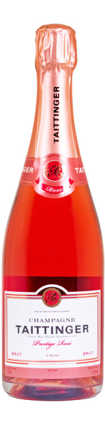 Taittinger Prestige Rose Brut Champagner - 0,75L 12,5% vol