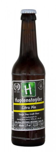 Hopfenstopfer Citra Ale Pale Ale - 0,33L 5,1% vol