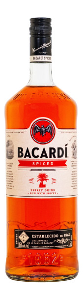 Bacardi Spiced Spirituose auf Rumbasis - 1,5L 35% vol
