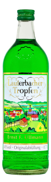 Lauterbacher Tropfen Kräuterbitter - 0,7L 40% vol