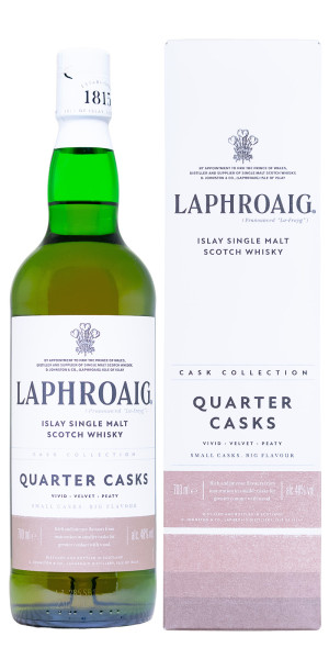 Laphroaig Quarter Cask Islay Single Malt Scotch Whisky - 0,7L 48% vol