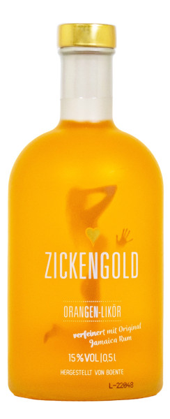 Zickengold Rum-Orange - 0,5L 40% vol