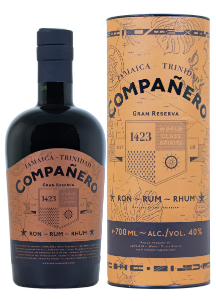 Ron Companero Gran Reserva Rum - 0,7L 40% vol