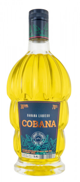 Cobana Licor de Plantano Kanarischer Bananenlikör - 0,7L 30% vol