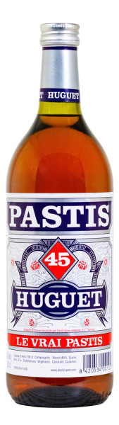 Pastis Huguet - 1 Liter 45% vol