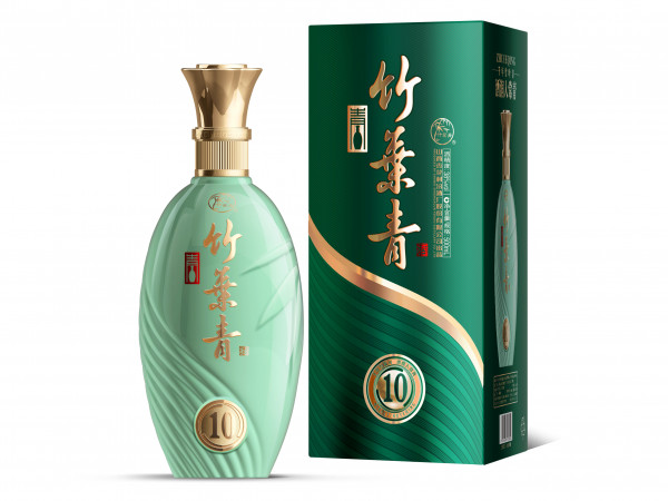 Bamboo Green 10 Baijiu Spirituose 竹叶青 青瓷10年 XINGHUACUN Chu Yen Ching Chiew 10 Nian - 0,5L 38% vol
