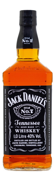 Jack Daniels Tennessee Whiskey Old No. 7 - 1 Liter 40% vol
