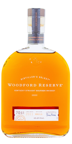 Woodford Reserve Distillers Select Kentucky Straight Bourbon Whiskey - 0,7L 43,2% vol
