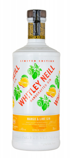 Whitley Neill Mango & Lime Gin - 0,7L 43% vol