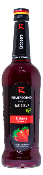 Riemerschmid Erdbeer Sirup - 0,7L