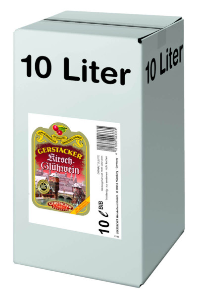 Gerstacker Kirsch-Glühwein - 10L 8,5% vol