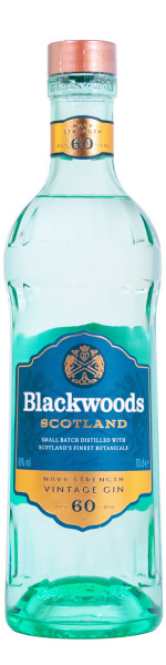 Blackwoods Vintage Dry Gin 60 - 0,7L 60% vol