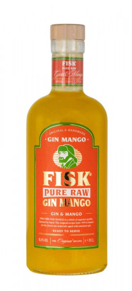 FISK Pure Raw Gin Mango Likör - 0,7L 16,4% vol