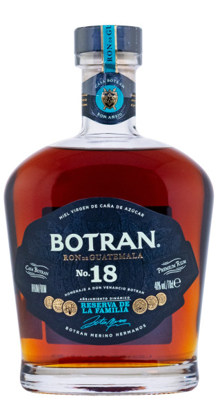 Ron Botran Reserva Anejo 18 Jahre Solera Rum - 0,7L 40% vol