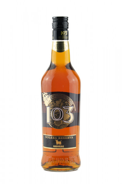 Osborne 103 Etiqueta Negra Solera Reserva Brandy de Jerez - 0,7L 36% vol