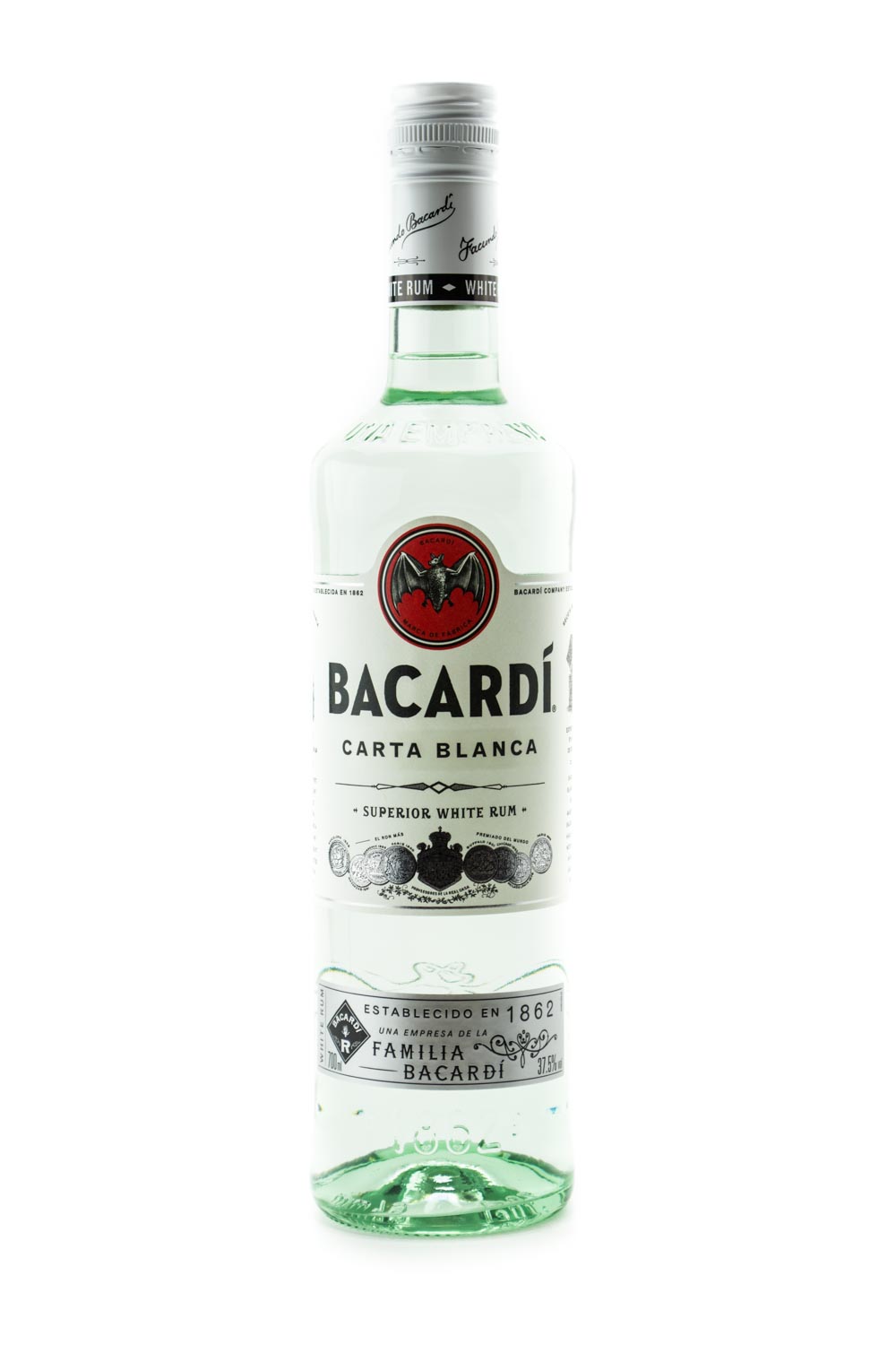 Bacardi Carta Blanca Superior white Rum - 0,7L 37,5% vol.