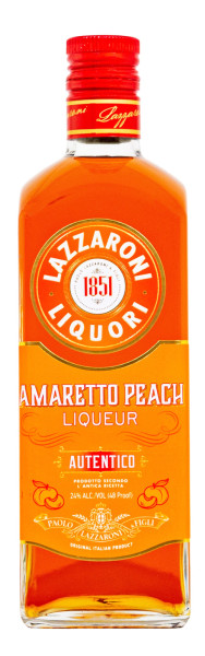 Lazzaroni Amaretto & Peach - 0,7L 24% vol